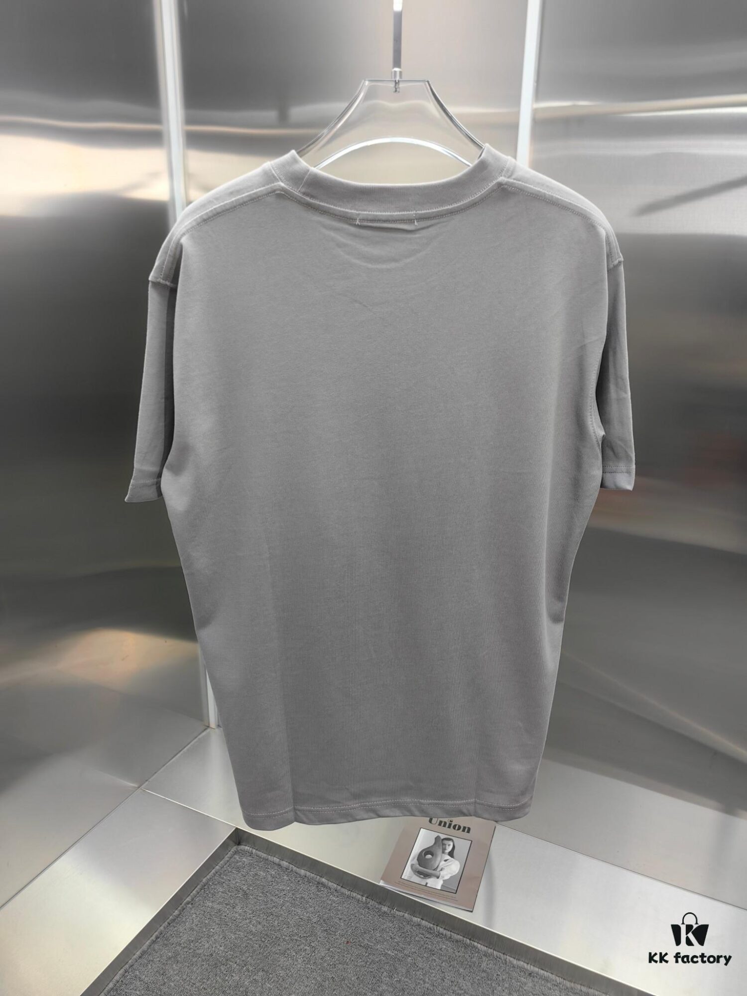 Loewe Embroidered Short Sleeve T-Shirt (Top-tier Version, Distinct from Standard Stock) Unisex 100% Cotton Heavyweight Double Yarn Tee