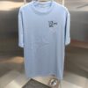Loewe Embroidered Short Sleeve T-Shirt (Premium Version, Distinguished from Standard Stock)