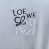 Loewe Embroidered Short Sleeve T-Shirt (Premium Version, Distinguished from Standard Stock)