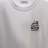 Loewe Embroidered Short Sleeve T-Shirt (Top Quality Version, Different from Standard Stock)