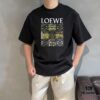 LOE Loewe 25SS Master-Designed Brand New Printed Round-Neck Short-Sleeve T-Shirt