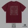 LOE Loewe 25SS Master-Designed Brand New Printed Round-Neck Short-Sleeve T-Shirt