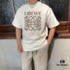 LOE Loewe 25SS Master-Designed Brand New Printed Round-Neck Short-Sleeve T-Shirt