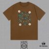 LOE Loewe 25SS Master-Designed Brand New Printed Round-Neck Short-Sleeve T-Shirt, Spring and Summer Latest Collection, OS Oversized Silhouette, 300g Full Cotton, Stylish and Unique, Extremely Versatile and Attractive, Perfect Unisex Essential