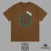 LOE Loewe 25SS Master-Designed Brand New Printed Round-Neck Short-Sleeve T-Shirt, Spring and Summer Latest Collection, OS Oversized Fit, 300g Full Cotton, Stylish and Unique, Extremely Versatile and Attractive, Suitable for Both Men and Women, Must-Have Item, Complete with Hang Tag, Label, and Wash Label