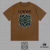 LOE Loewe 25SS Master-Designed New Arrival Printed Round-Neck Short-Sleeve T-Shirt