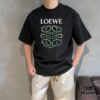 LOE Loewe 25SS Master-Designed Brand New Printed Round-Neck Short-Sleeve T-Shirt