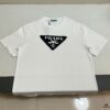 PRADA Logo Triangle Classic Print Short Sleeve T-Shirt Model 108