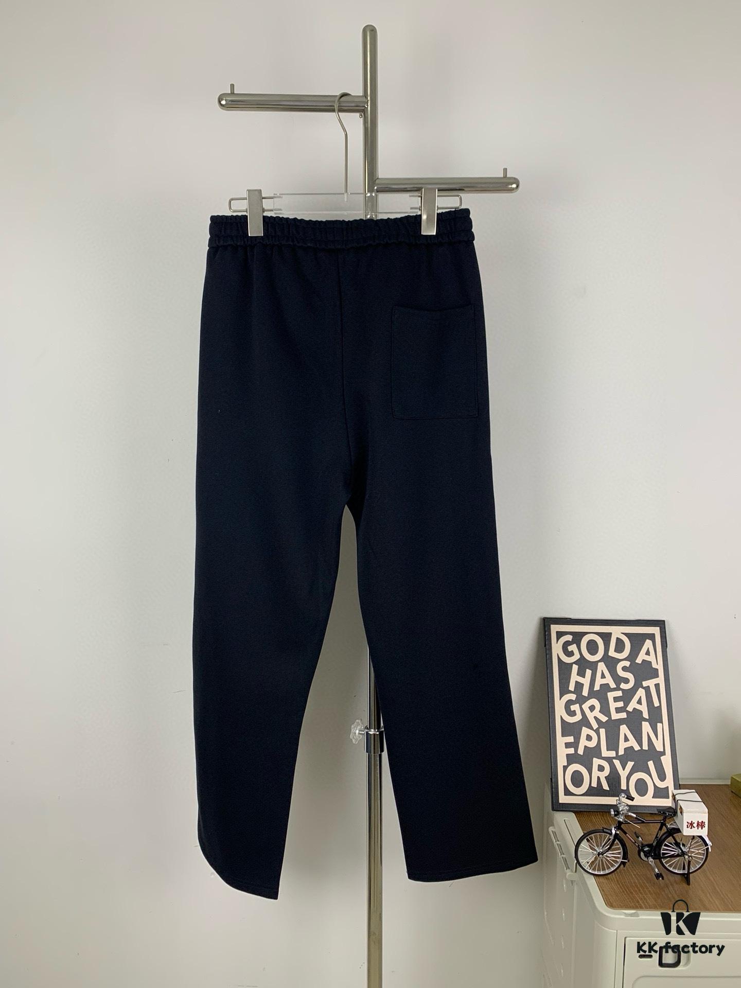 New Prada Triangle Logo Straight Sweatpants, PRADA Official Website ZP Synchronized New Arrival Sweatpants