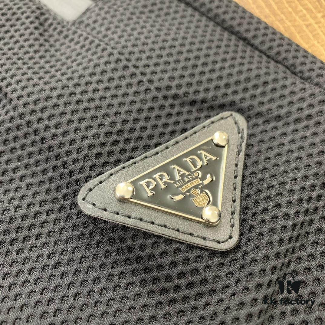 New PRADA 23SS Men's and Women's Lightweight Breathable Quick-Dry Casual Trousers