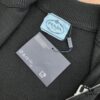 New Prada 23FW Fall/Winter Fashion Show Stand Collar Zipper Knit Cardigan Sweater
