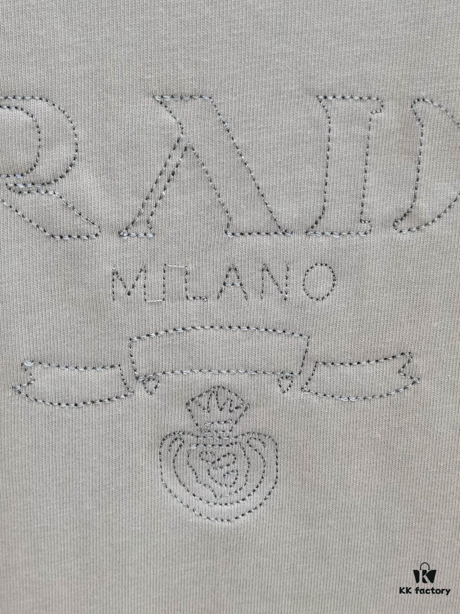 Pru*da PR*DA (Embroidered Premium Version, Distinguished from Standard Stock)