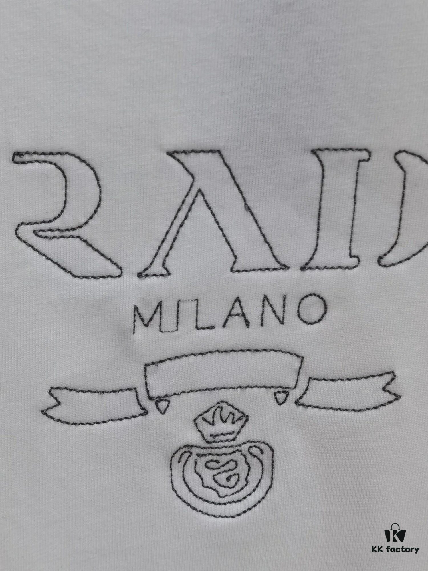 PR*DA Embroidered Premium Version Short Sleeve T-Shirt (Unisex)