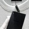 PRADA* Prada Jacquard Embroidery Large Logo Short Sleeve T-Shirt