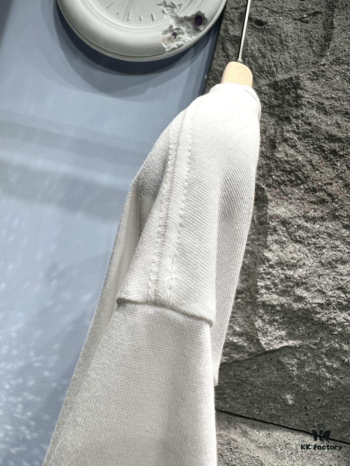 PRADA* Prada Jacquard Embroidery Large Logo Short Sleeve T-Shirt