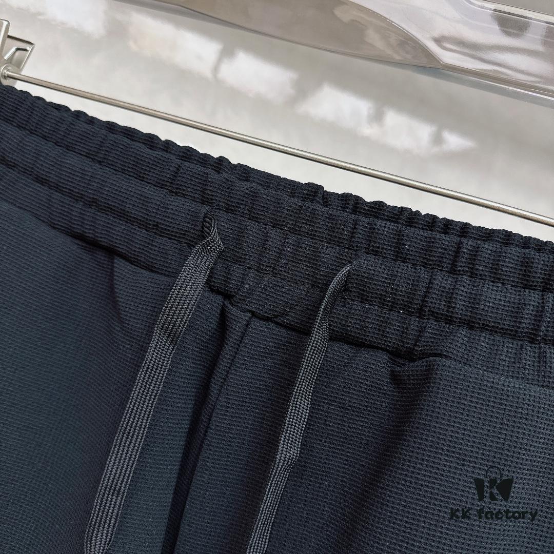 PRADA Waffle-Knit Zipper Shorts