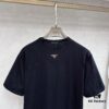 PRADA Triangle Logo Short Sleeve T-Shirt