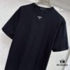PRADA Triangle Logo Short Sleeve T-Shirt