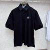 Prada Embroidered Collar Polo Shirt