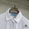 Prada Embroidered Collar Polo Shirt