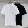 PRADA Original Design Premium Polo Shirt with Pocket Steel Logo