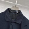 PRADA Original Design Premium Polo Shirt with Pocket Steel Logo