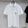 PRADA Original Design Premium Polo Shirt with Pocket Steel Logo