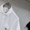 PRADA Original Design Premium Polo Shirt with Pocket Steel Logo