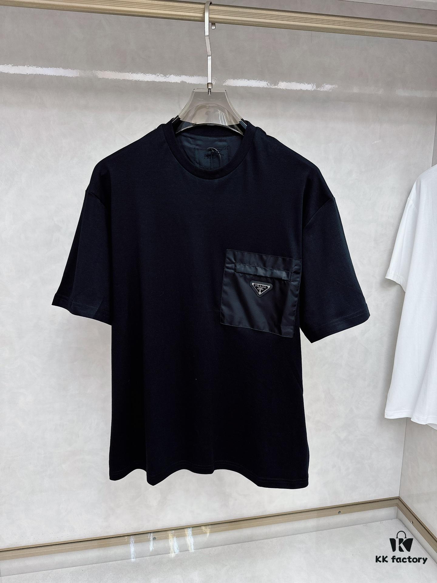 Prada Prada Short Sleeve with Front Zipper Pocket