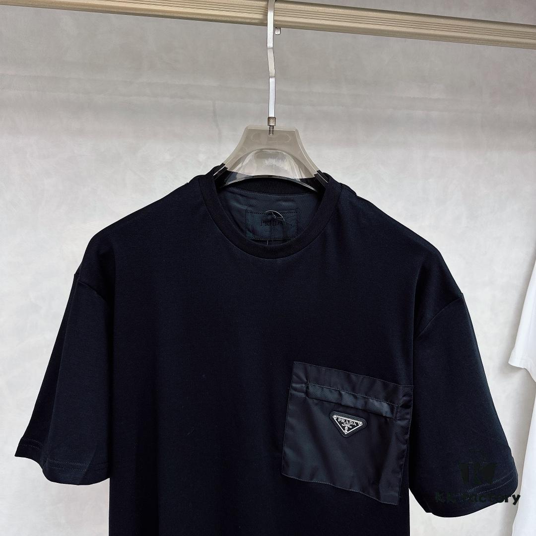 Prada Prada Short Sleeve with Front Zipper Pocket