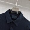 Prada Triangle Logo Zipper Pocket Polo Shirt