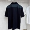 Prada Triangle Logo Zipper Pocket Polo Shirt