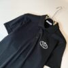 Prad* P*da 2025 Spring and Summer New Arrival Classic Short-Sleeve Polo Shirt Made from 100% Imported Premium Piqué Cotton with Embroidered Chest Logo