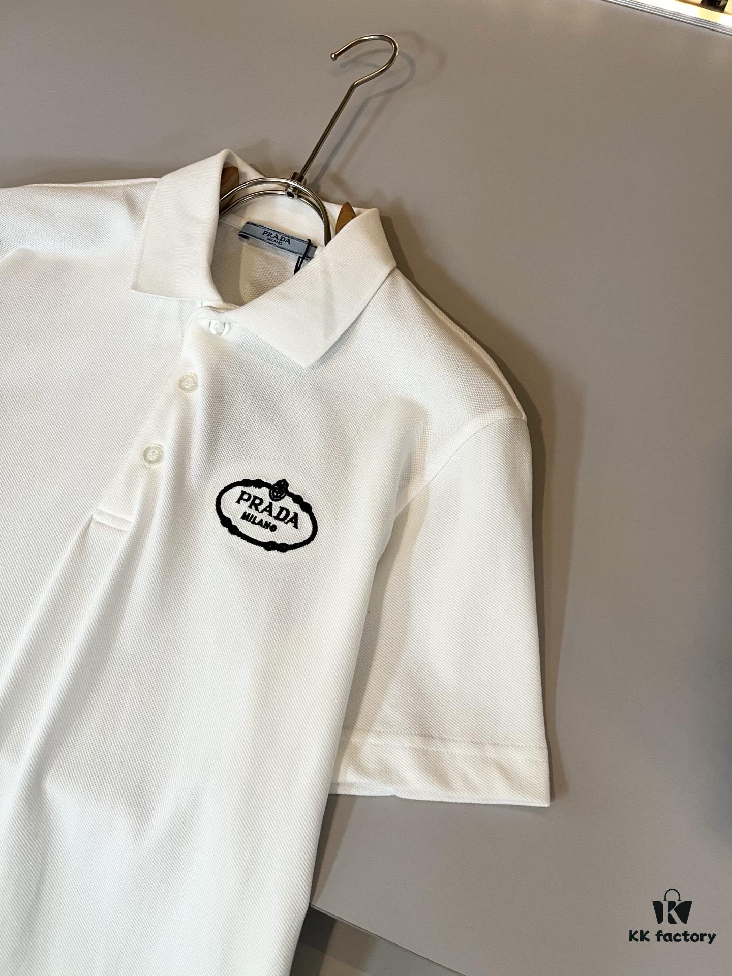 Prada 2025 Spring and Summer New Classic Short-Sleeve Polo Shirt