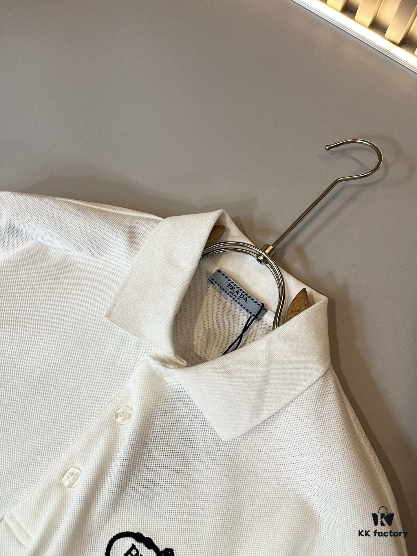 Prada 2025 Spring and Summer New Classic Short-Sleeve Polo Shirt