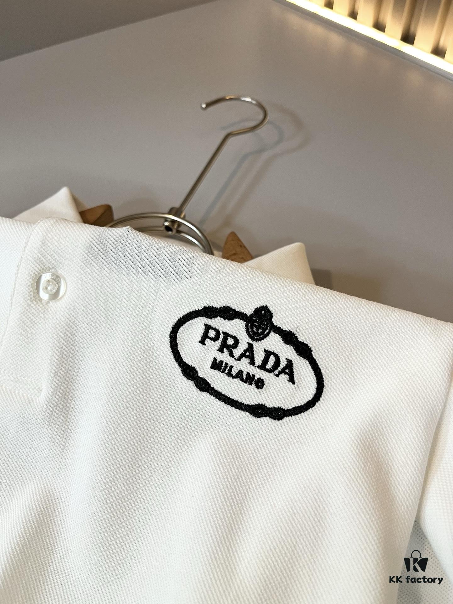 Prada 2025 Spring and Summer New Classic Short-Sleeve Polo Shirt