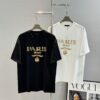 Prada New Arrival 2025 T-Shirt, Unisex Design, Premium Heavy Embroidery with Alphabetic Pattern, 280g High-Quality Soft Cotton, Loose Fit, Ideal for Everyday Wear