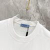 Prada 25SS New Arrival Round Neck T-Shirt! Must-Have for Trendsetters! Custom 3D Rubber Logo on Chest, Classic Colors with Stylish Appeal, Youthful and Vibrant Look! Crafted from 280g High-Quality Cotton, Exceptionally Comfortable to Wear and Touch, Smooth and Premium Feel!