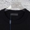 PRADA/Prada 22SS Triangle Logo Pocket Knit Long-Sleeve Sweater
