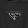 PRADA/Prada 22SS Triangle Logo Pocket Knit Long-Sleeve Sweater