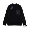 PRADA/Prada 22SS Triangular Logo Pocket Knitted Long-Sleeve Sweater