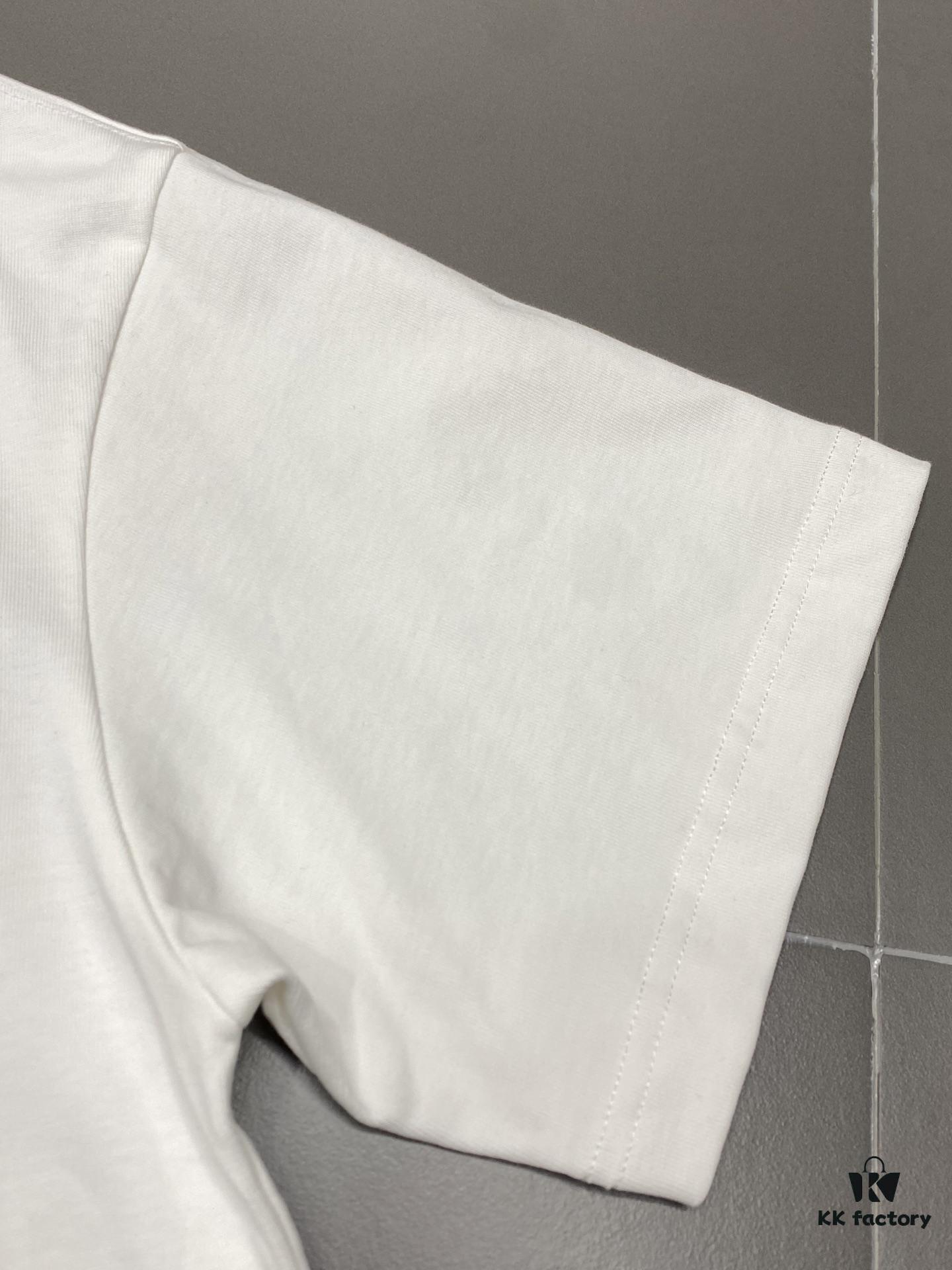 Prada Men's Casual Short-Sleeve T-Shirt, Exclusive New Arrival, Original Order, High-End Custom, Premium Quality, Fashionable and Versatile Bestseller