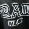 PRADA 2025 Spring/Summer New Short Sleeve T-Shirt! Runway-Inspired Fashion Casual Tee with Signature Logo Design! Premium 260g 100% Cotton Fabric, Soft and Skin-Friendly Texture, Exceptional Comfort and Breathability. A Gender-Neutral Unisex Style for Couples, Redefining Contemporary Fashion Elegance. Distinguished from Market Versions  ️ High-End Collection!