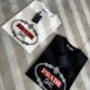 PRADA 2025 Spring/Summer New Unisex Short Sleeve T-Shirt, Exclusive Launch – Classic and Fashionable Design with Signature Logo Embroidery, Made from 100% Imported Pure Cotton