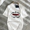 PRADA 2025 Spring/Summer New Unisex Short Sleeve T-Shirt, Exclusive Launch – Classic and Fashionable Design with Signature Logo Embroidery, Made from 100% Imported Pure Cotton
