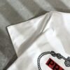 PRADA 2025 Spring/Summer New Unisex Short Sleeve T-Shirt, Exclusive Launch – Classic and Fashionable Design with Signature Logo Embroidery, Made from 100% Imported Pure Cotton