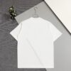 Prada High-Version SS25 Spring/Summer Collection, In-Store Exclusive, Channel Luxury Item, Embroidered Logo Relief Series, Slightly Oversized Round-Neck Short-Sleeve T-Shirt