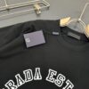 Prada 320g Heavyweight Cotton Loose-Fit T-Shirt with 3D Embossed Logo Design