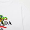 PRADA*Prada* Loose Fit Printed Logo Design Spring Summer New Fashion Crew Neck Short Sleeve T-Shirt, Soft and Comfortable Unisex Wear, Versatile Casual Essential