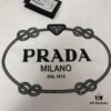 PRADA 25SS Summer New Arrival Crew Neck Short Sleeve T-Shirt! 270g Premium Heavyweight Cotton Fabric with Excellent Hand Feel and Texture, Slim Fit Tailoring for a Clean and Sharp Look, Exquisite Stitching, Great Silhouette, Highly Breathable, Stylish and Versatile for All Ages – Essential Wardrobe Piece for Men
